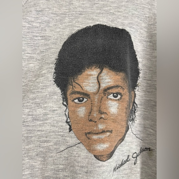 Vintage 1980’s Single Stitch Michael Jackson Crewneck - Picture 4 of 10
